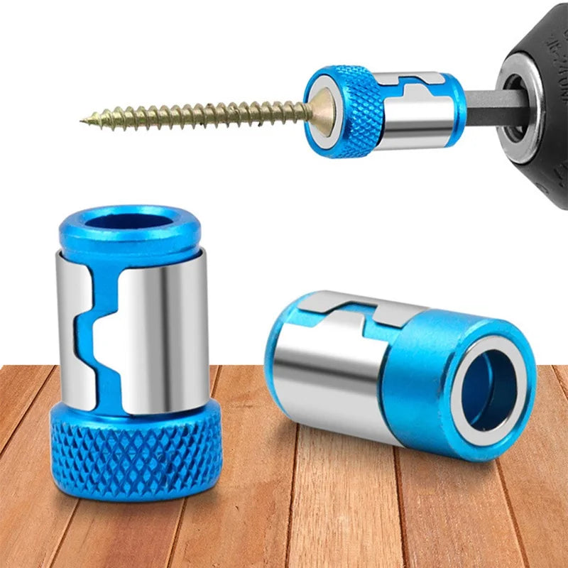 Universal 1 Uds anillo magnético aleación anillo magnético puntas de destornillador anticorrosión fuerte magnetizador b…