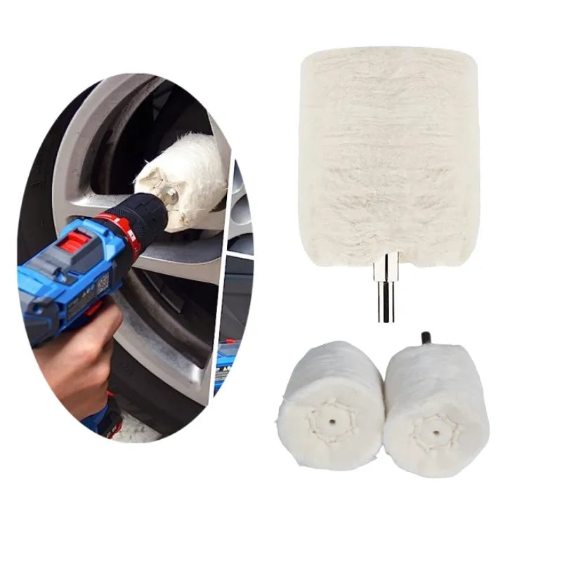 Customizable 6MM Shaft Bore and Curved Metal Polishing Wheel Medium Hardness with OEM Support