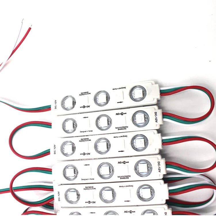 12V 3 LED Waterproof Digital RGB Smart Pixel LED Point Light Module SPI Addressable LED Module for LED Modules Category