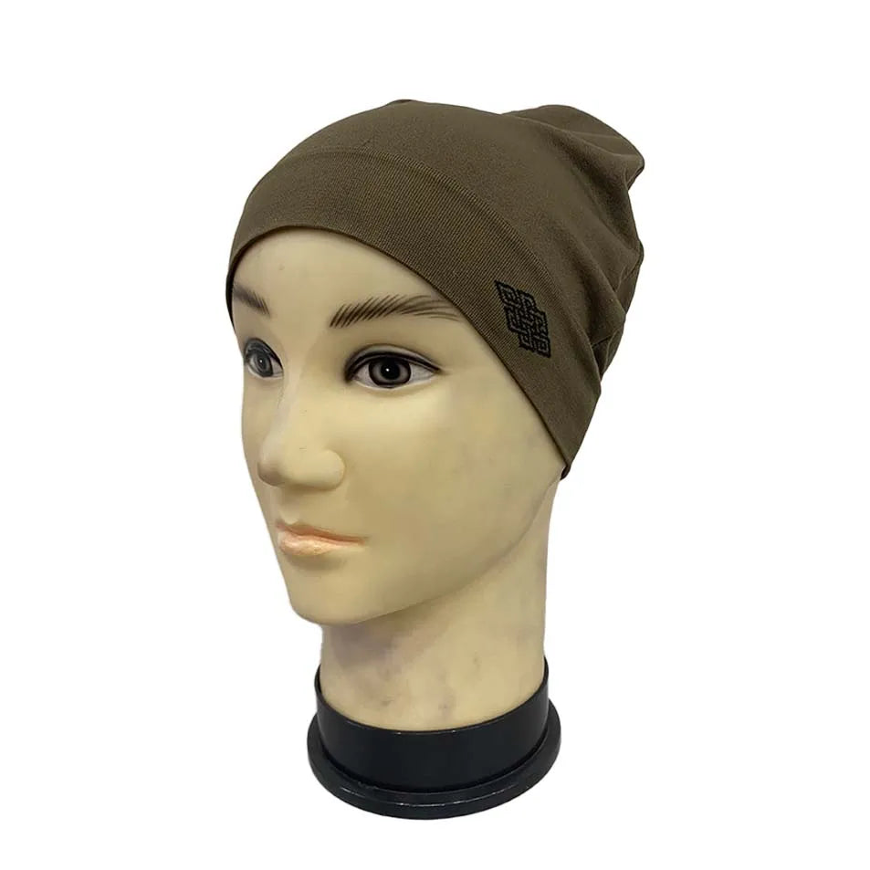Designer Reflective Winter Running Beanie Hats for Men Custom Logo Cotton/Spandex Material Cycling & Outdoor Sports Wholesale