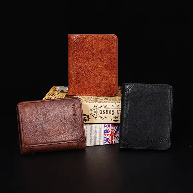 Factory Direct Supply Mens Pu Leather Driver's License Package Anti-theft Wallet for Women and Men