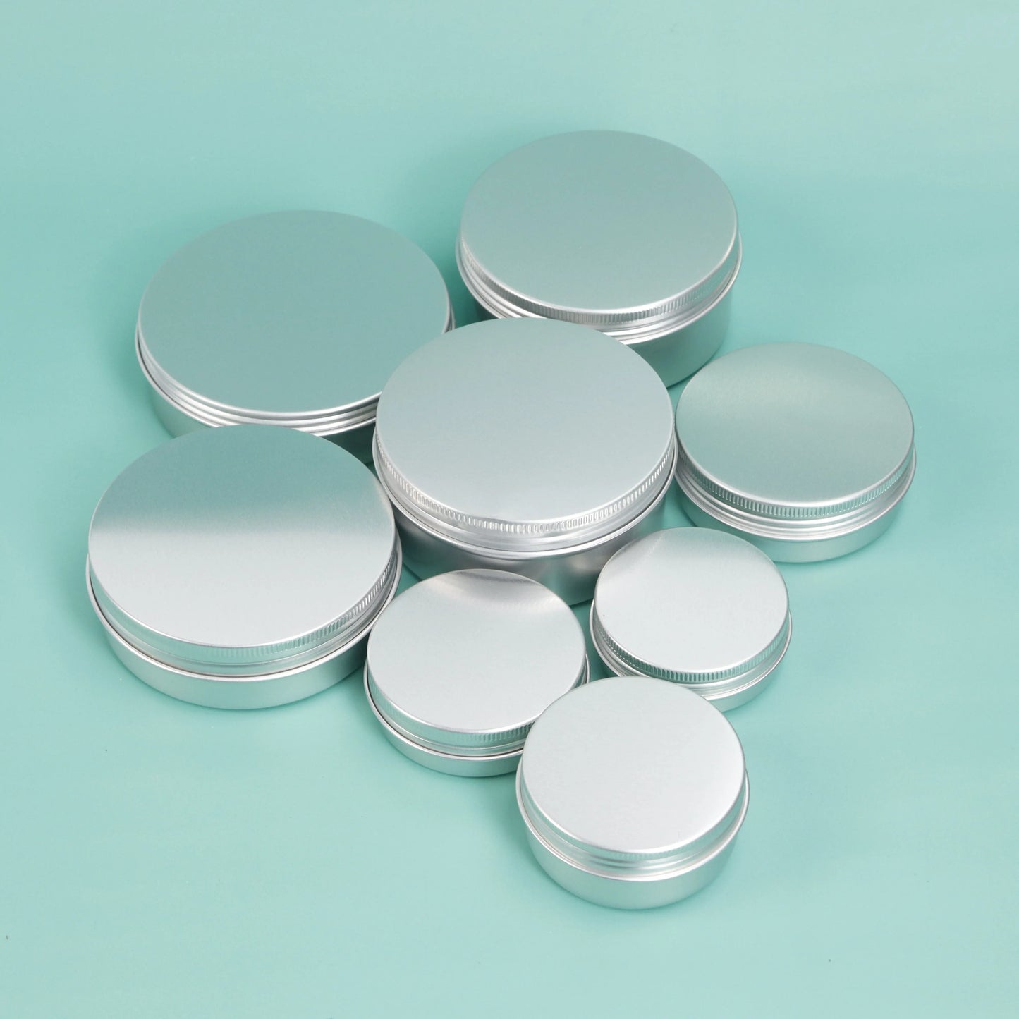 30ml Wholesale Metal Aluminum Cosmetic Container with Custom Logo and Screw Thread Lid for Lotion and Lipstick