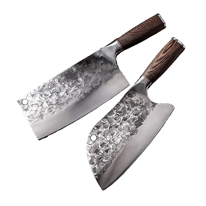 Very Sharp Kitchen Cleaver Filleting Knife Stainless Steel Handmade Forged Knife Meat Cutter Tool Market Scale Fish Knives