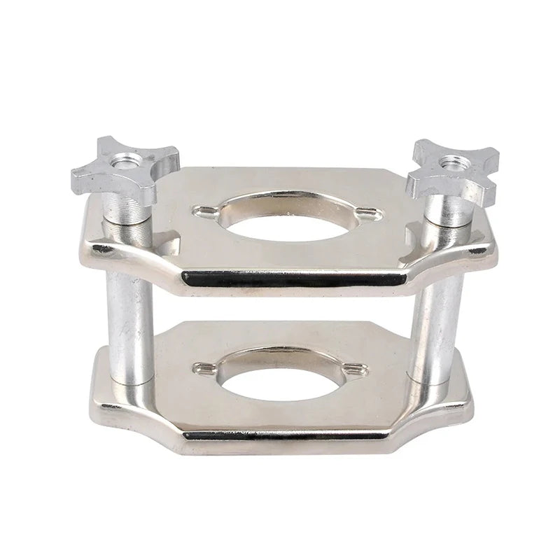 Dental Lab Single Compress Press Operational Equipment Simple Chrome Reline Jig