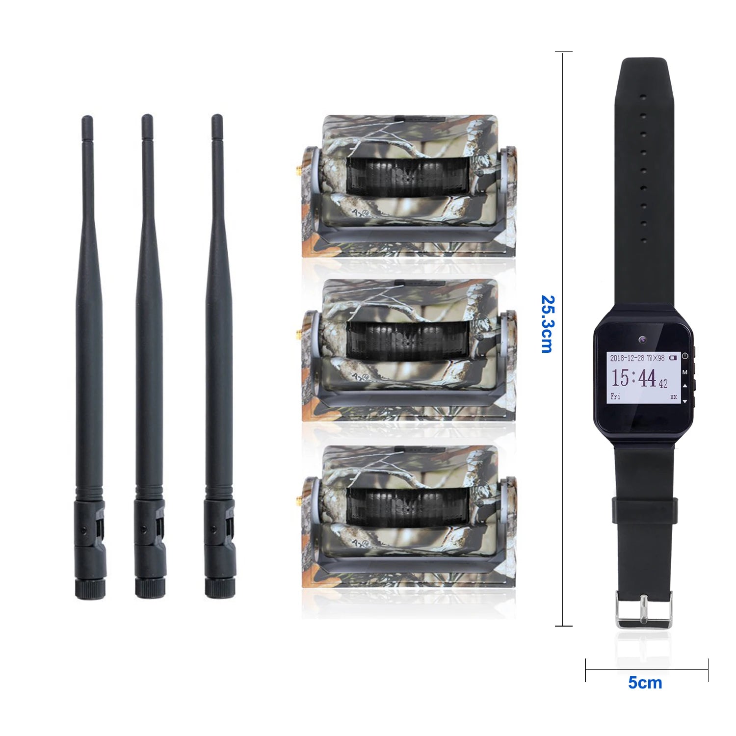 Driveway Alarm Wireless Portable Waterproof ABS Outdoor PIR Motion Sensor for Hunting/Camping/Home Security