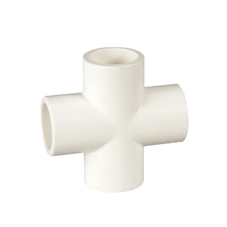 ERA Brand PVC Pressure Pipes and Fittings DIN ISO1452 PN10 Cross Tee
