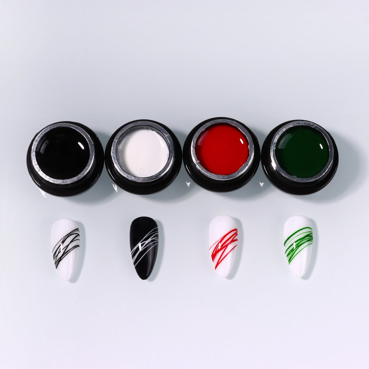 KINNCO Nail Supplies TPO Free and Hema Free Spider Uv Gel Professional Nail Art Gel OEM Private Label 12 Colors