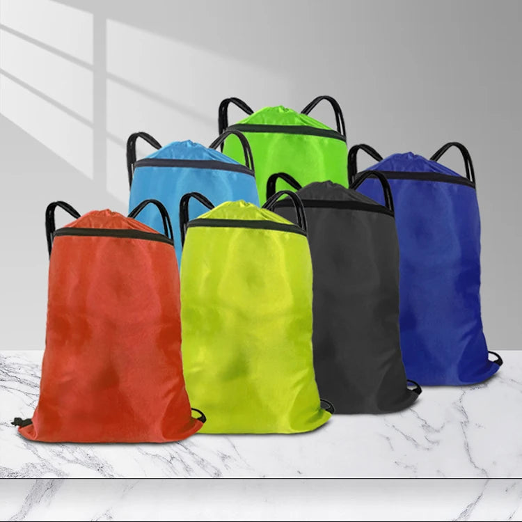 Wholesale Drawstring Backpack for Outdoor Sports Polyester Storage Pickleball Paddle Bags Multi-pockets Portable Hiking Bags