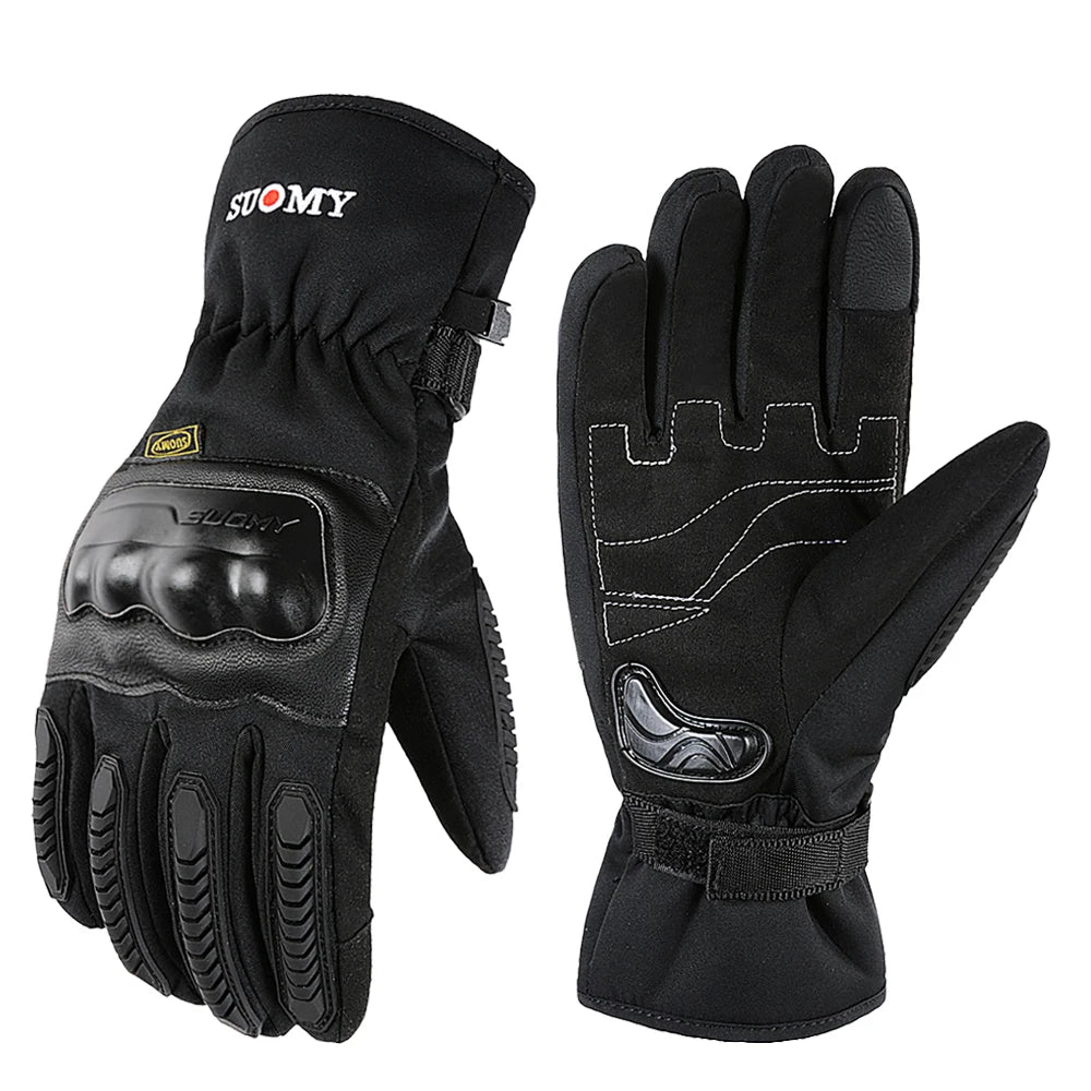 Winter Gloves Men Cycling Bike Women Thermal Fleece Cold Wind Waterproof Touch Screen Bicycle Warm Outdoor Running Skiing Glo