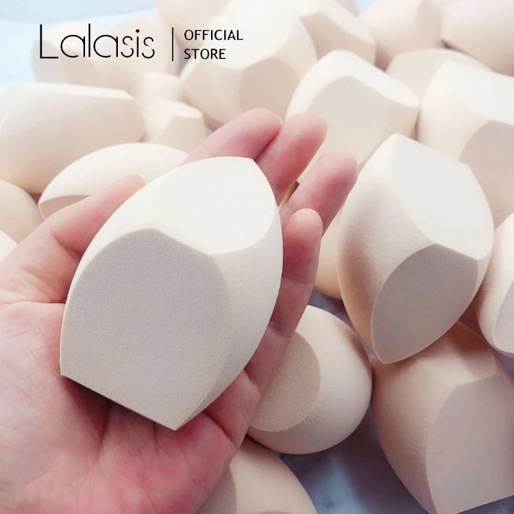 Lalasis Cosmetic Puff Blending Foundation Dry Wet Use Latex Free Super Big Customized Beauty Makeup Sponge