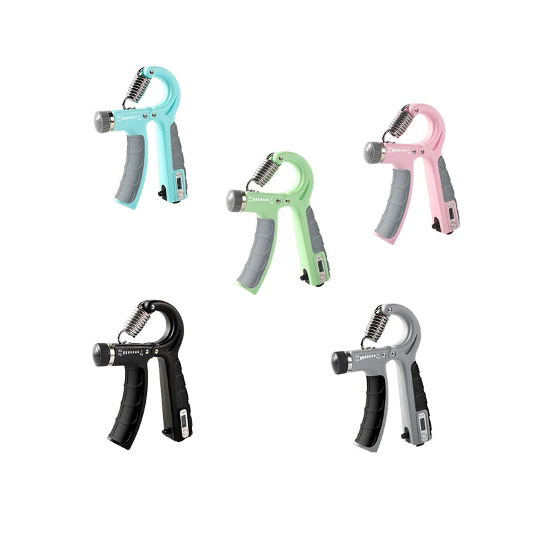 5-60 kg Adjustable Counted Gymnastic Finger Palm Strengthener Resistant Training Griper Gym Weight Lifting Workout Hand Grip 