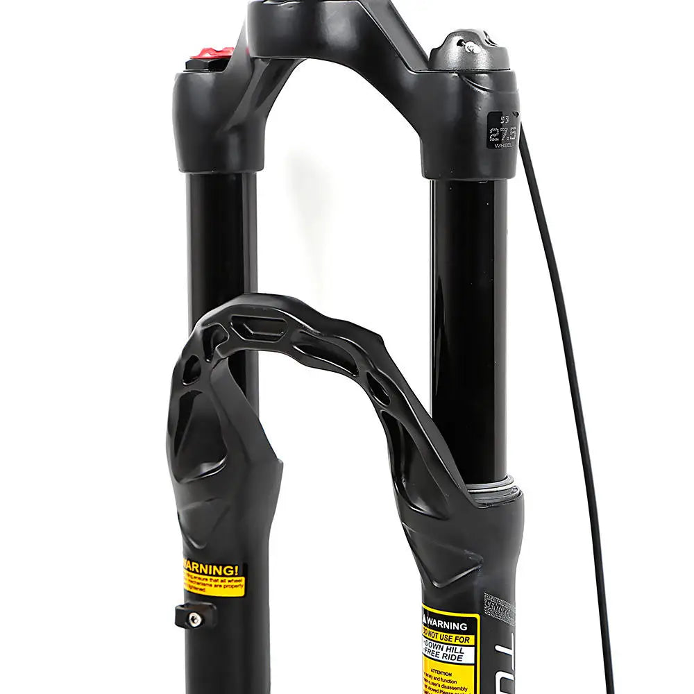 Bike Fork Solo with Rebound Damping Wholesale Price Bike Parts Mountain Bike Fork air Suspension Fork 27.5 29er with Thru-axl