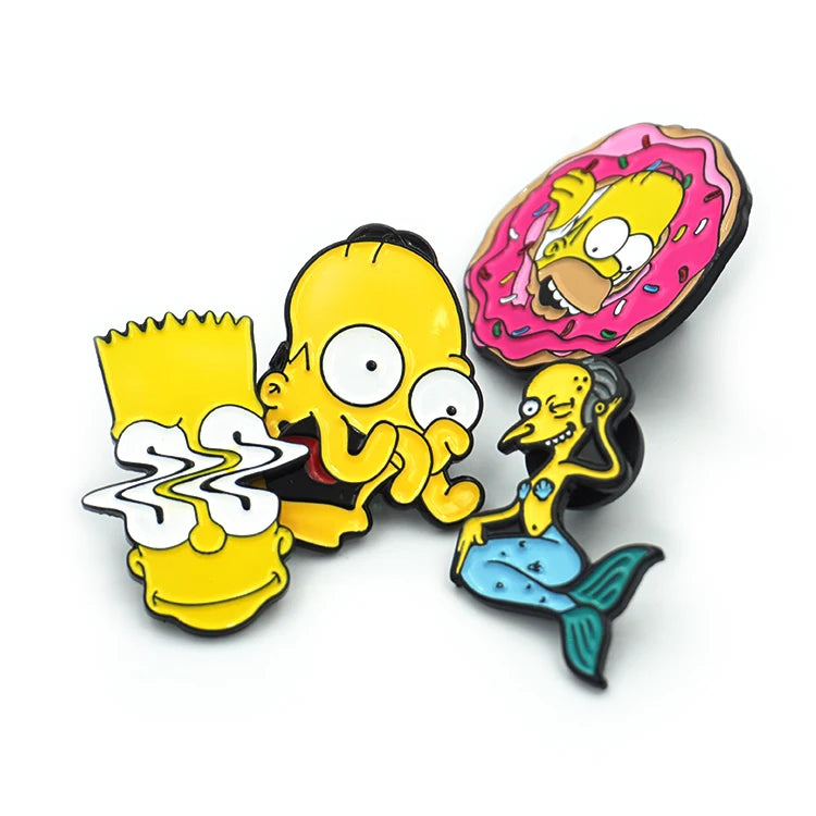 Manufacture Metal Lapel Pins for Clothes/No Minimum Custom Personalized Logo Hard Enamel Pins Badge With Soft Back Paper Card