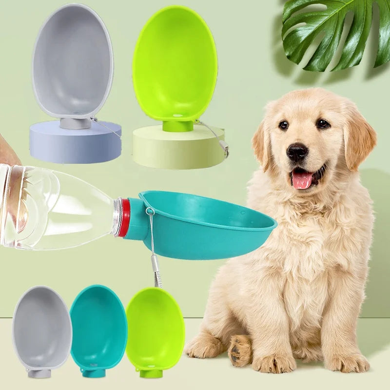 Eco-Friendly Solid Plastic Outdoor Pet Water Dispenser with Waterproof Design for Dogs