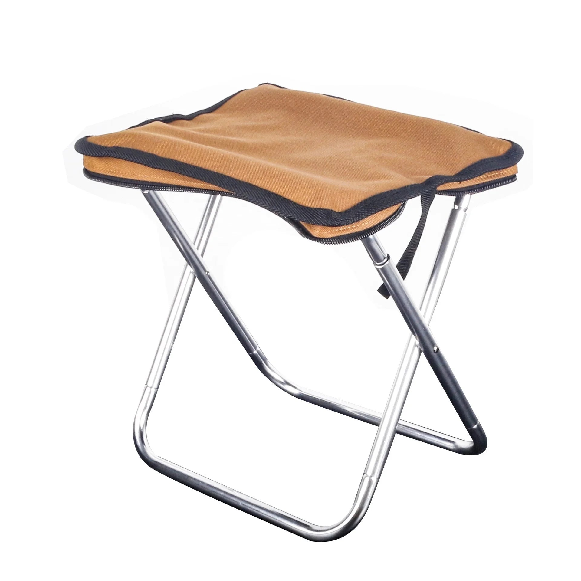 YILU Outdoor Metal Folding Stool Portable Ultralight Travel Handbag Small Bench