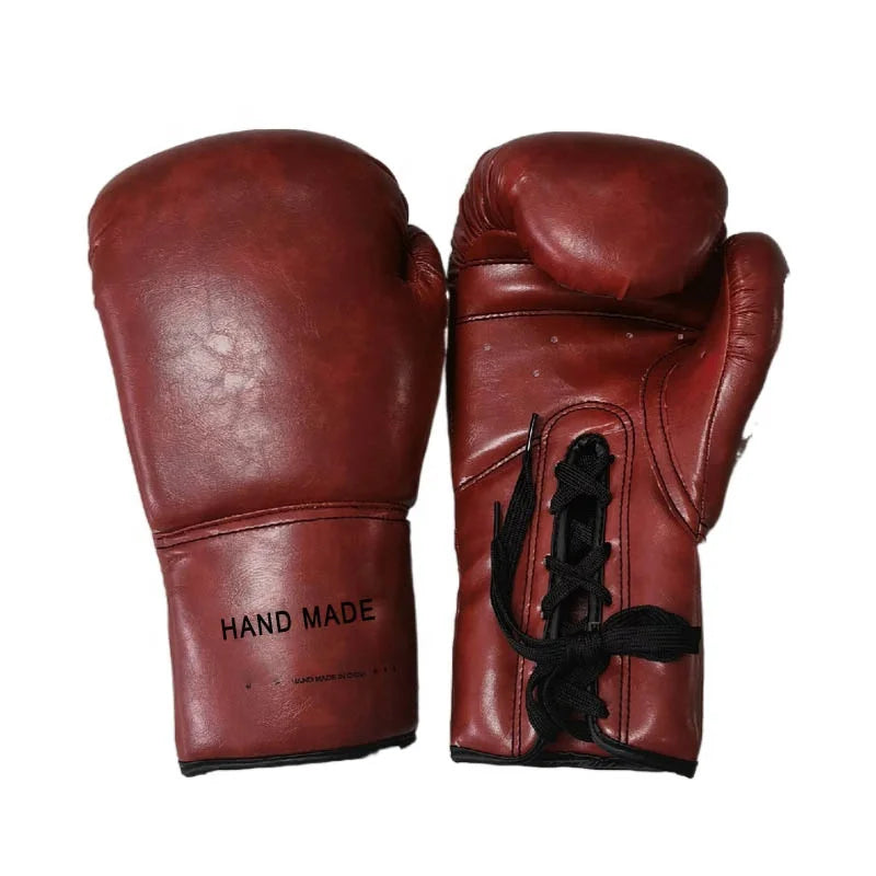 PVC Boxing Gloves with Minted Logo and Various Designs Waterproof Durable Stretch 10oz 12oz 14oz 16oz