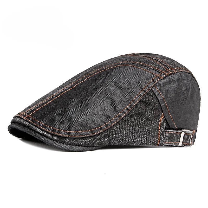 Men Mesh Newsboy Caps British Painters Hats Spring and Summer Ventilate Berets Adjustable Flat Cap Hip Hop Berets