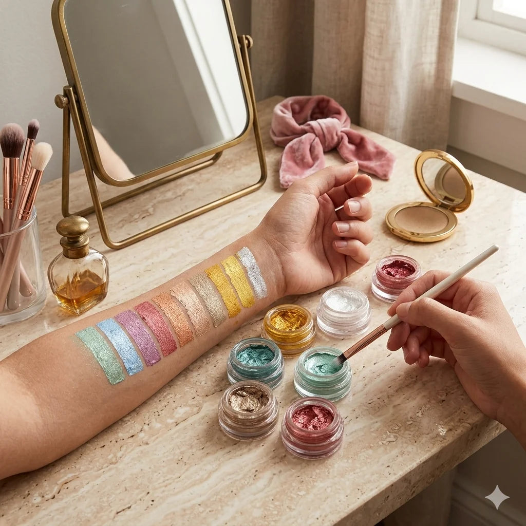 New Arrival High Pigment Vegan Cruelty-Free Jelly Eyeshadow Private Label Waterproof Mineral Cream Gel Highlighter Makeup