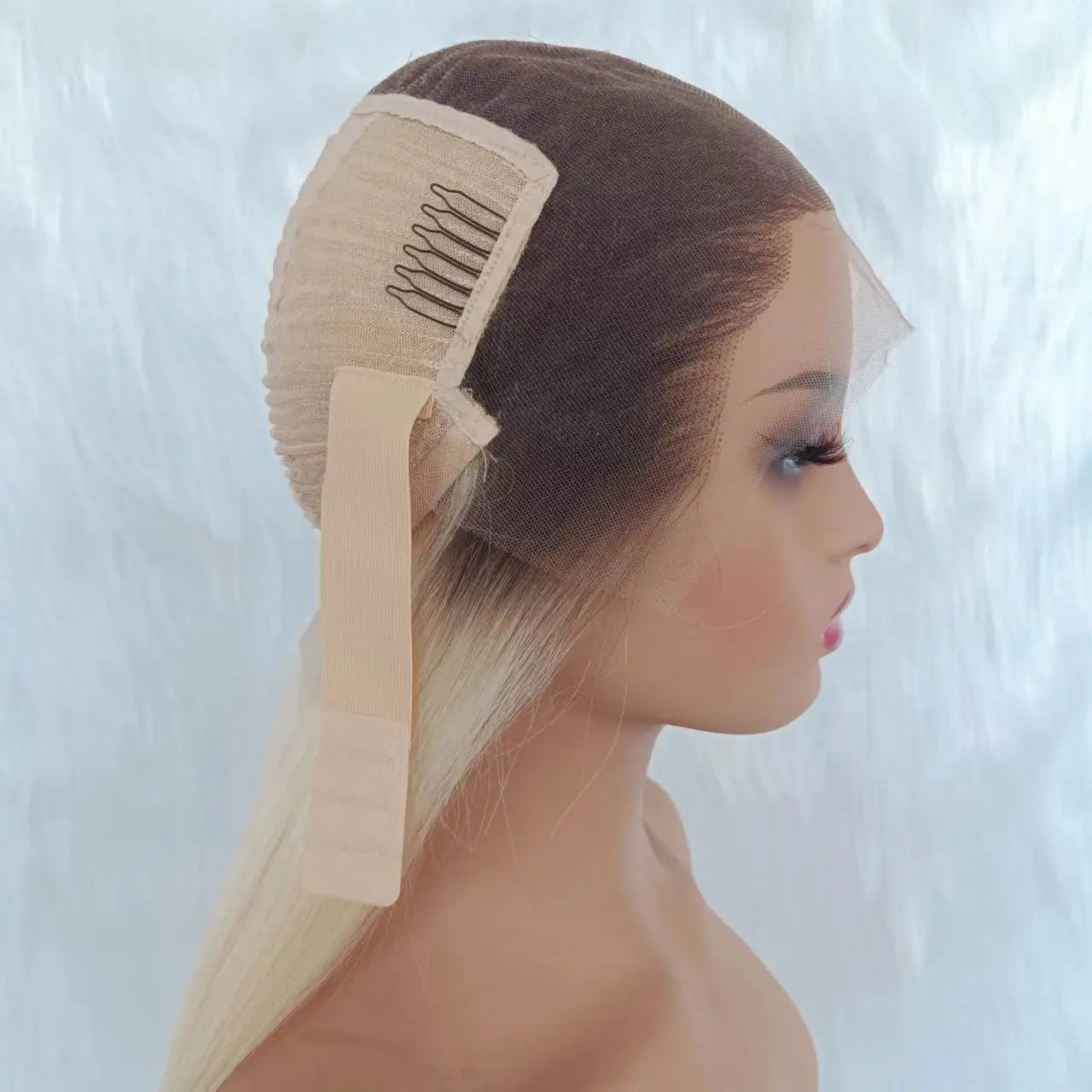 Ready to Ship Wear to Go Glueless Highlight Swiss Lace 13x4 13x6 Blonde Real Human Hair hd Lace Frontal Wigs