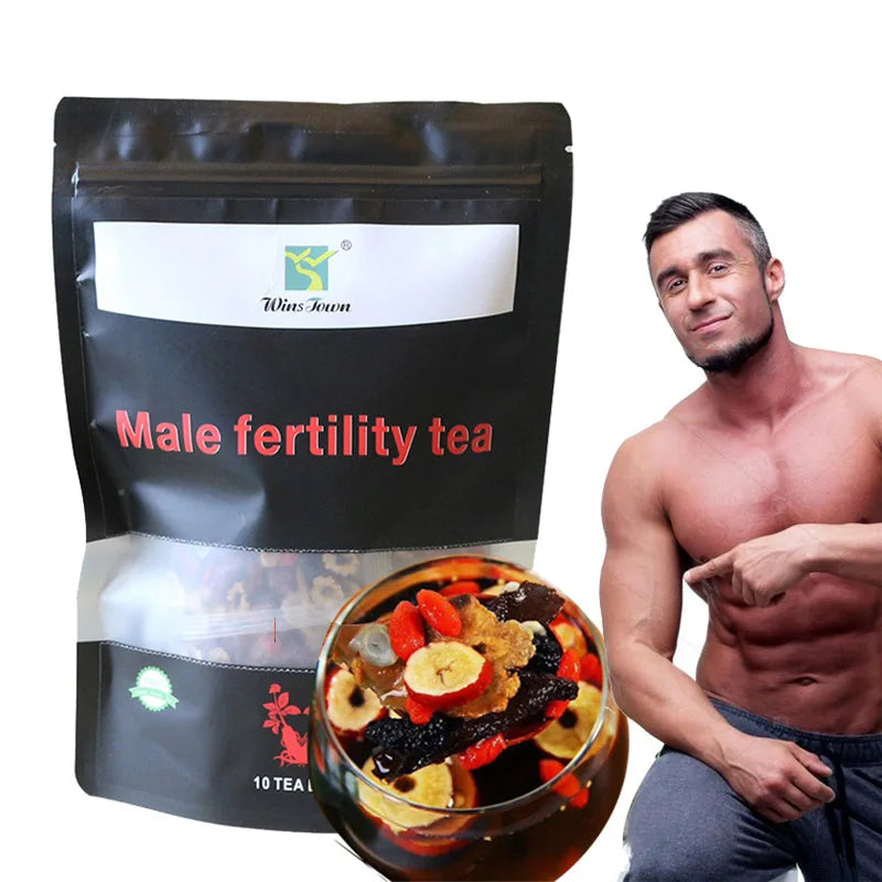 OEM Health Male Herbal FertilityTea for Man Men Fertility Product Prostate Healthy Organic Tea Bags