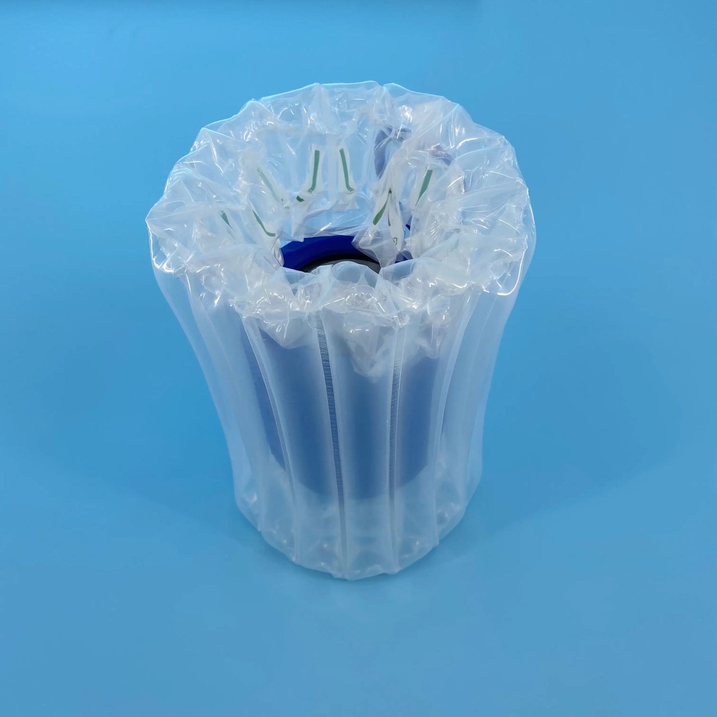 Factory Direct Sale Recyclable Cushion Bubble Column Inflatable Wine Bottle Shipper Air Bag Protection