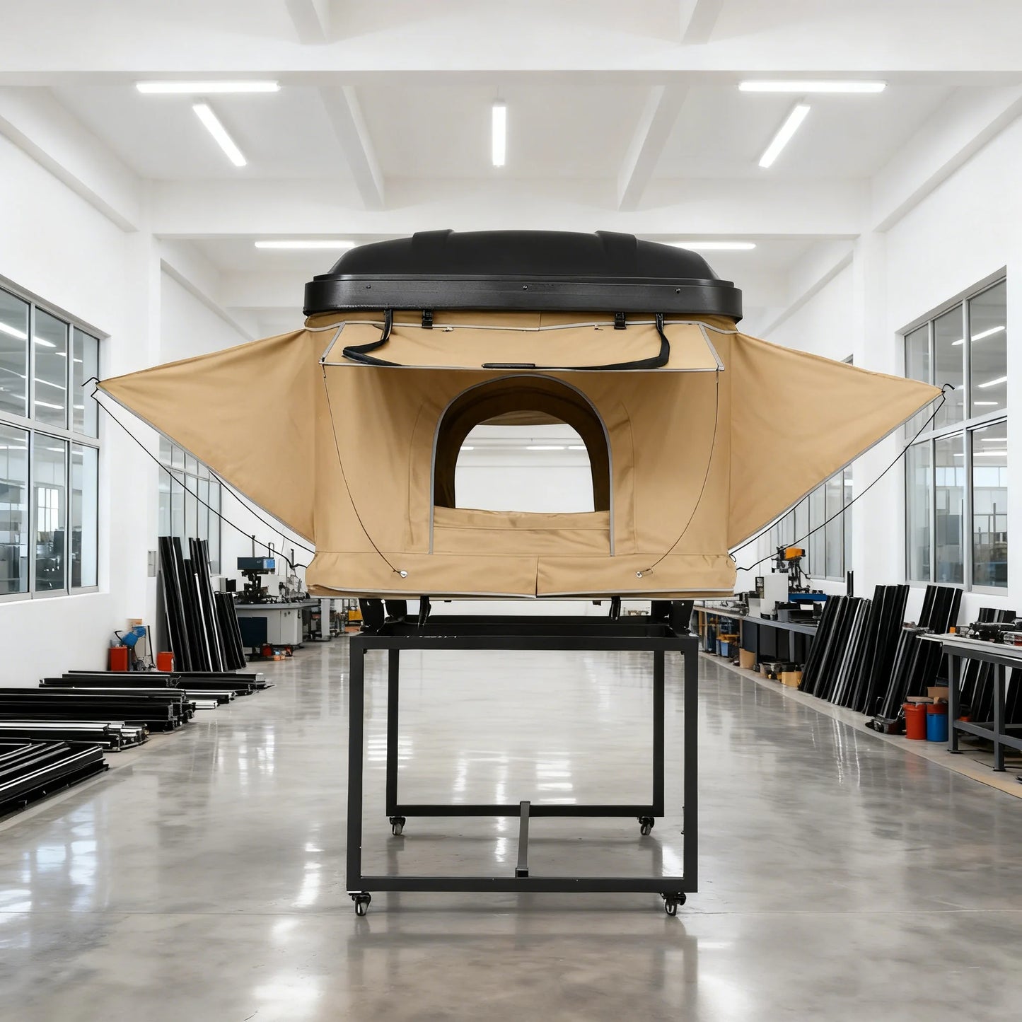 European ultimate Road Trip Experience ABS Cover Auto Rooftop Tent Hard Shell