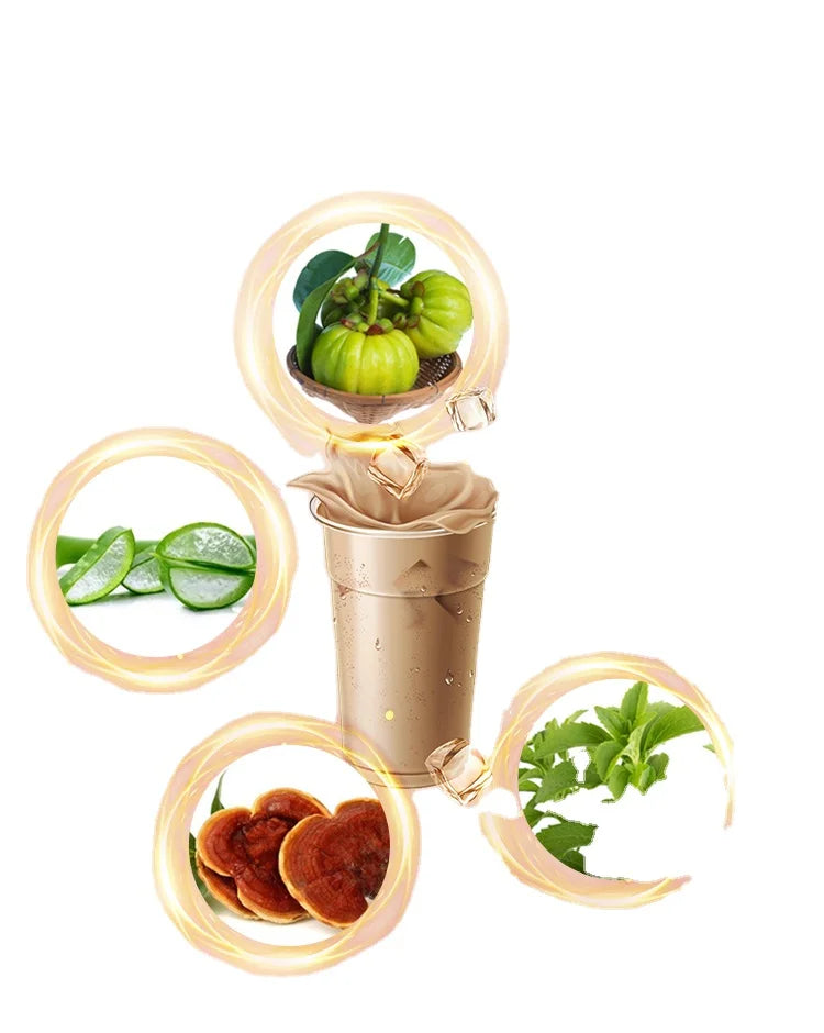 Milk Tea Original Taste Coffee Flavor Available Natural Healthy Diet Control Powder Instant Slim Tea Weight Loss Products GMP