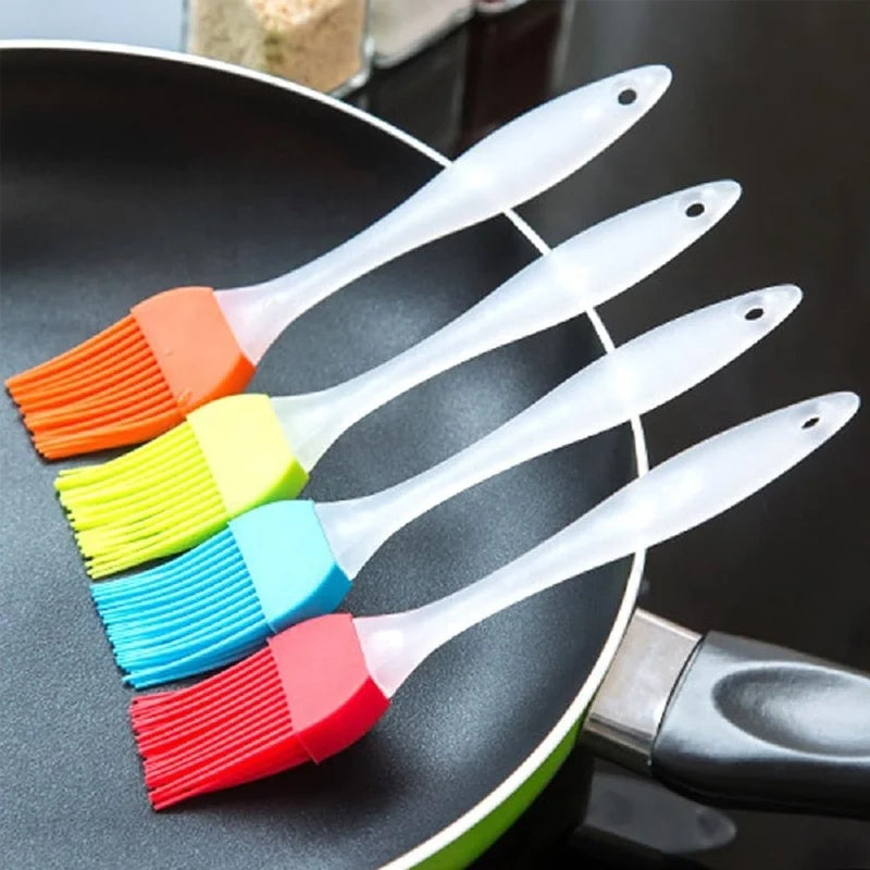 Snowboy Food Grade Non-Stick Heat Resistant Eco-Friendly Silicone Pastry Brush Kitchen Baking Tool Grill BBQ Oil Dishwasher S