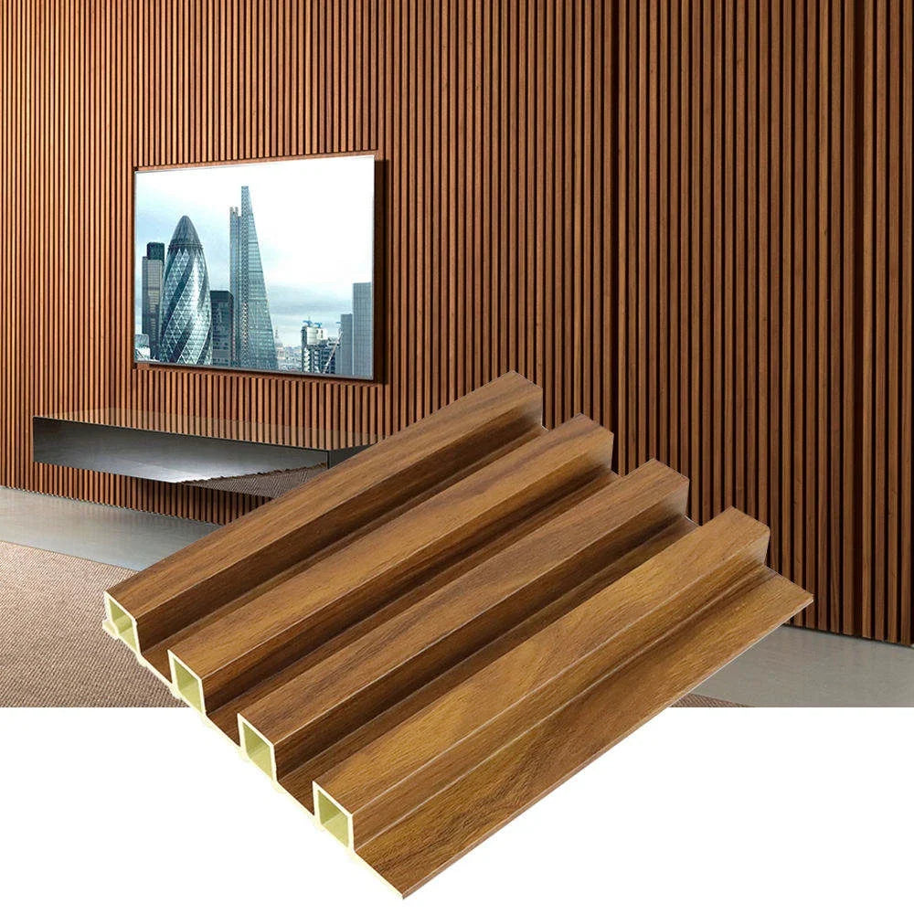 Wpc Panel Decorative Lambrin Wpc Decoration Board Popular Hollow Wpc Wall Panel Free Waterproof Material Modern Apartment 24