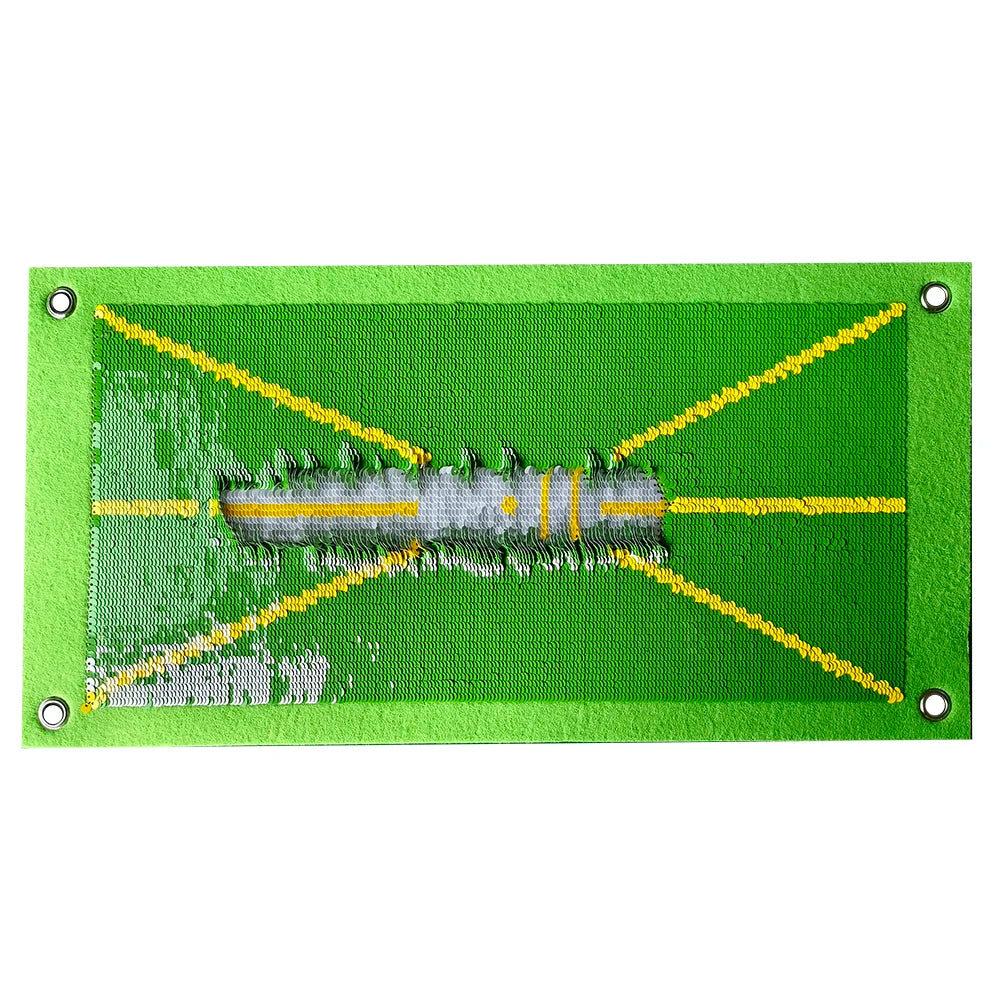 Golf Swing Trainer Training Mat for Swing Detection and Hitting Aids Model FE244