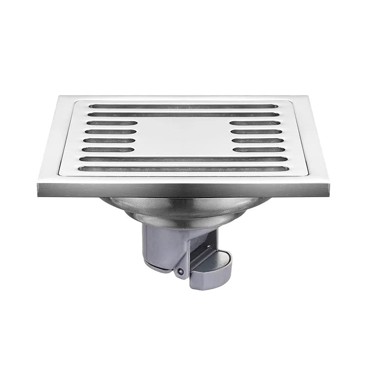 Stainless Steel Floor Drain Shower Drain Anti-Odor SUS304 Bathroom Drain Easy Installation for Hotel Apartment Project