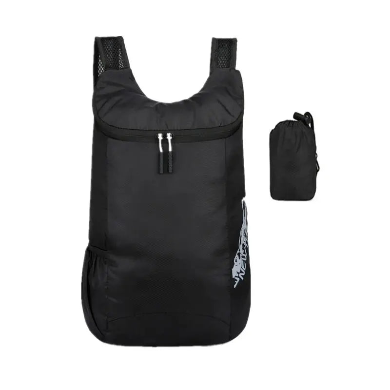 Custom Printed logo Folding Storage Lightweight Sports Bag Unisex Waterproof Casual Sports Backpacks Travel Backpack Bag