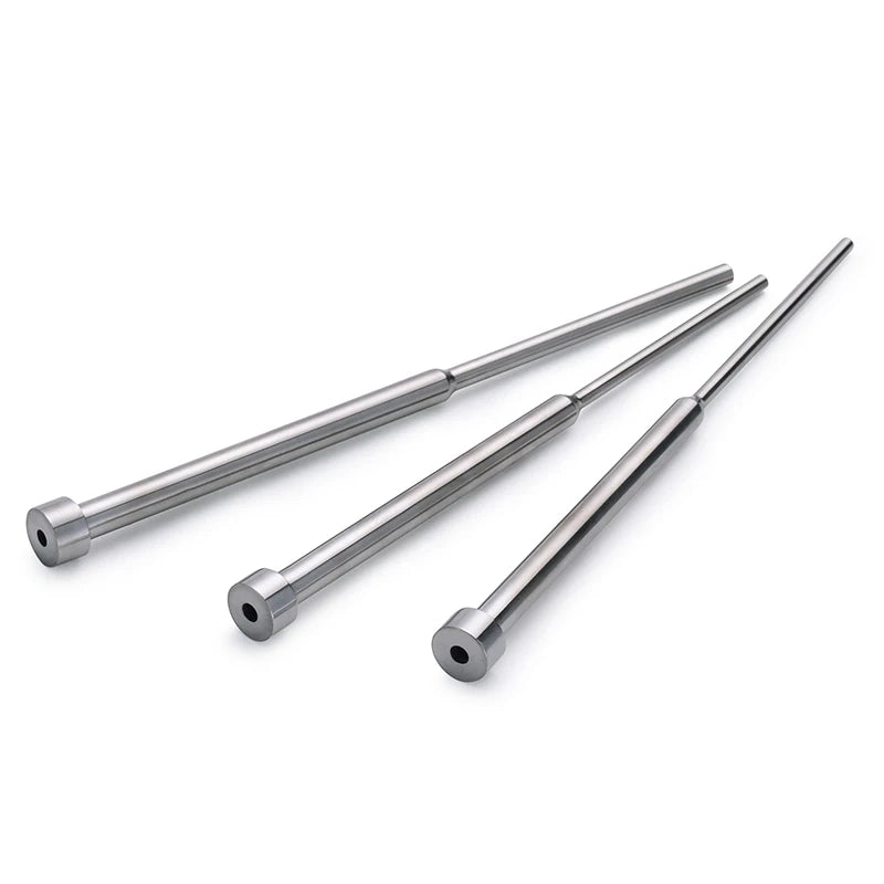 Ejector Pin/Thimble Freely Steel Stepped Die Accessories Basic 65mn Nitriding Sleeve Din Flat Ejector Pin
