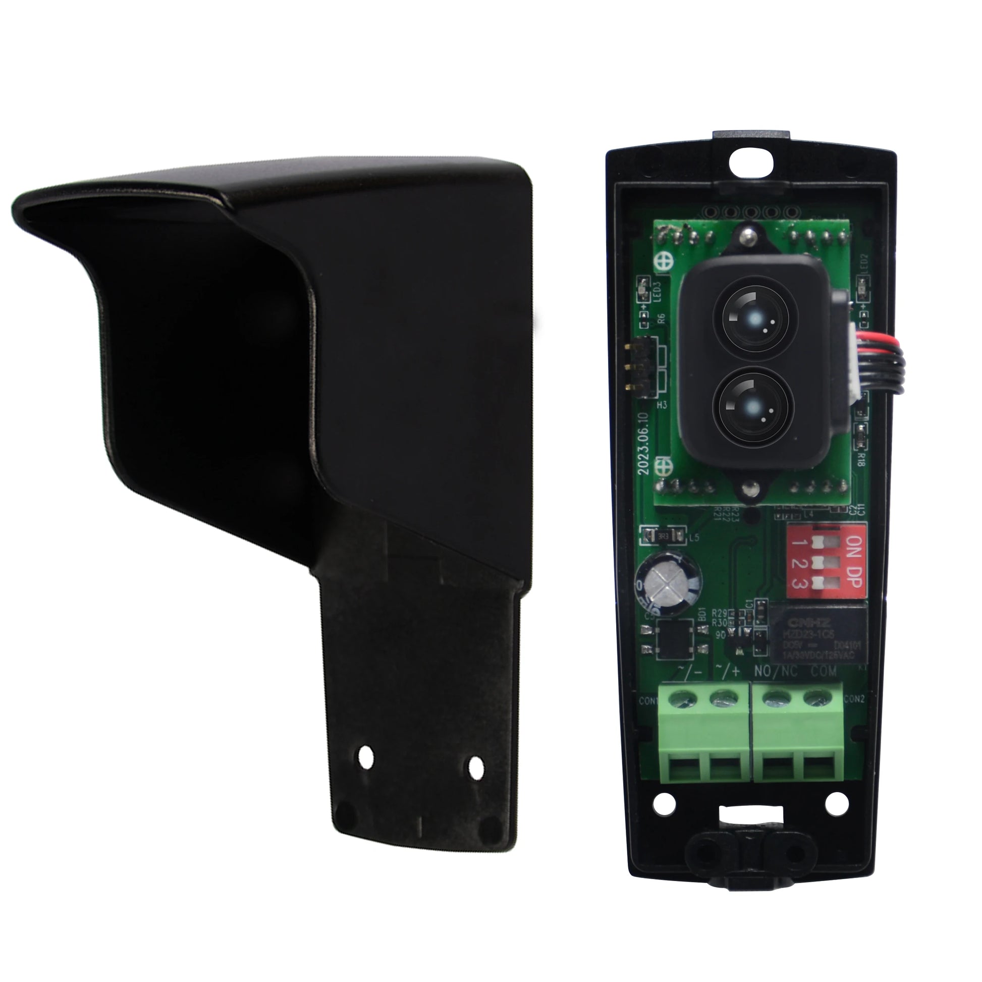 YET611LSR Laser Safety Wireless Photoelectric Beam Sensor for Barrier Gate/Parking/Industrial Door/shutter/garage