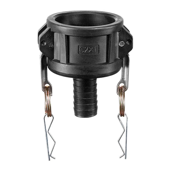 HDPE Camlock C200-025 2-Inch Male Female Connection IBC Tank Adapter Hose Coupling Pipe Fittings