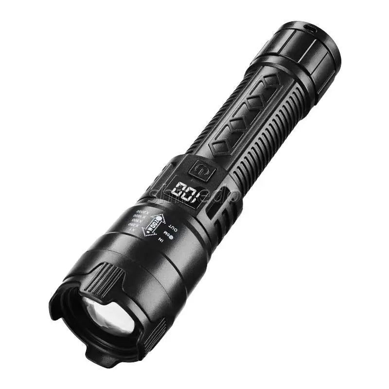 Most Powerful LED Flashlight USB Rechargeable Torch Light High Power Flashlight Lantern Hand Lamp for Camping