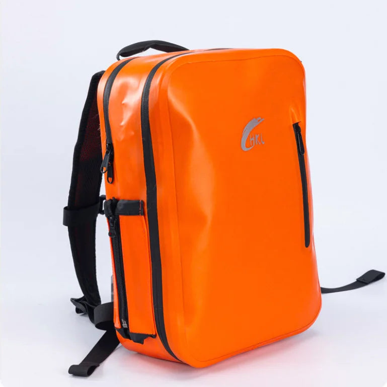 Simple Solid Color 15.6 Inch Computer Bag Business Large Capacity 20L TPU Voltage Waterproof Zipper Backpack