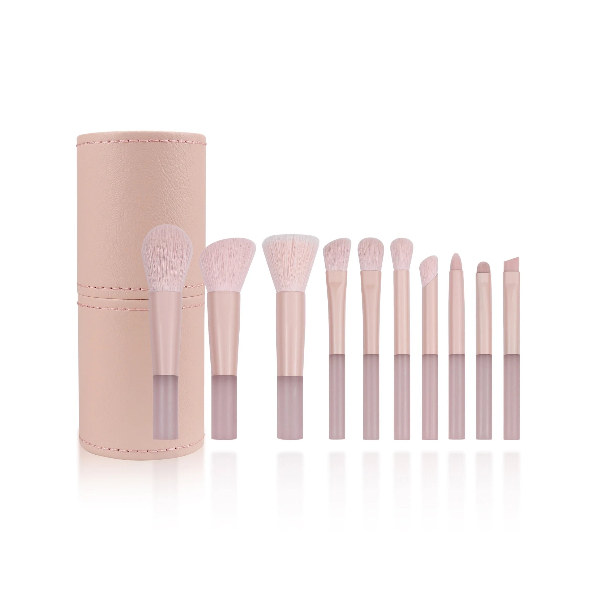 Mini Makeup Brush 10pcs Set Beginner Portable Beauty Tool Soft Bristle Makeup Brushes