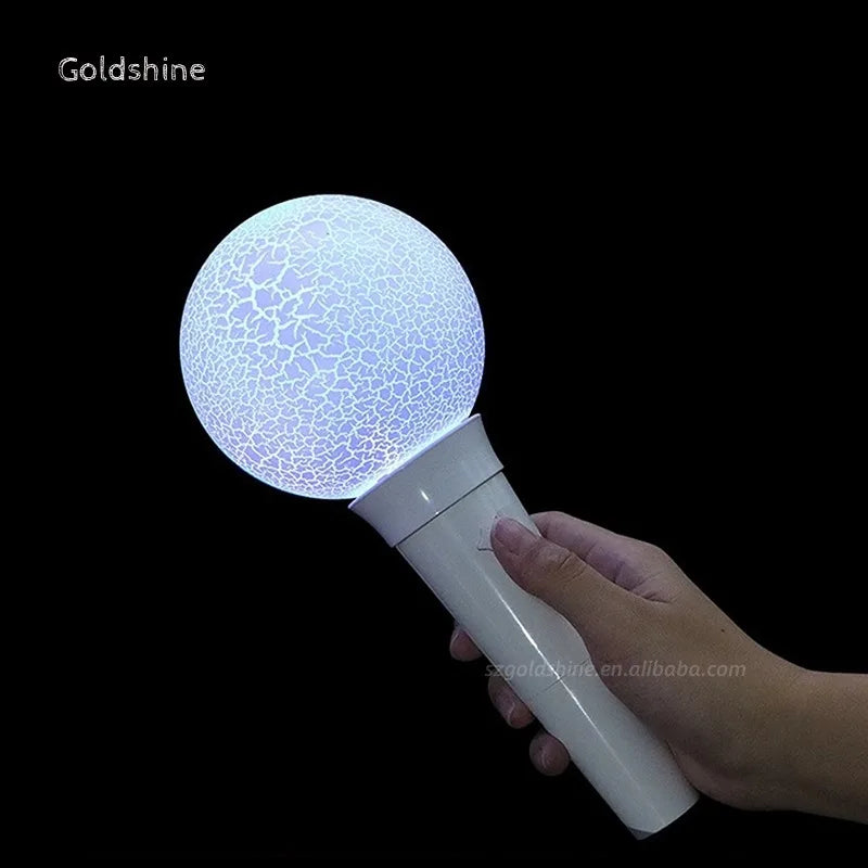 LED Acrylic K-Pop Fans' Aide Glow Light Sticks for Sports Events Concerts Baseball Teams Cheering for Candy Use