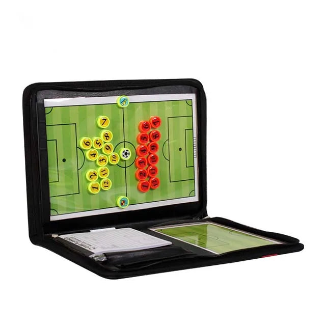 Coaching Tactical Football Board Sports Coaching Boards Basket Leather Magnetic Basketball Soccer Ball Training coach Board