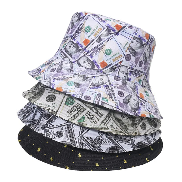 2024 Custom Bucket Hats Cotton Sunscreen Fisherman Hat Dollar Beach Hats Caps