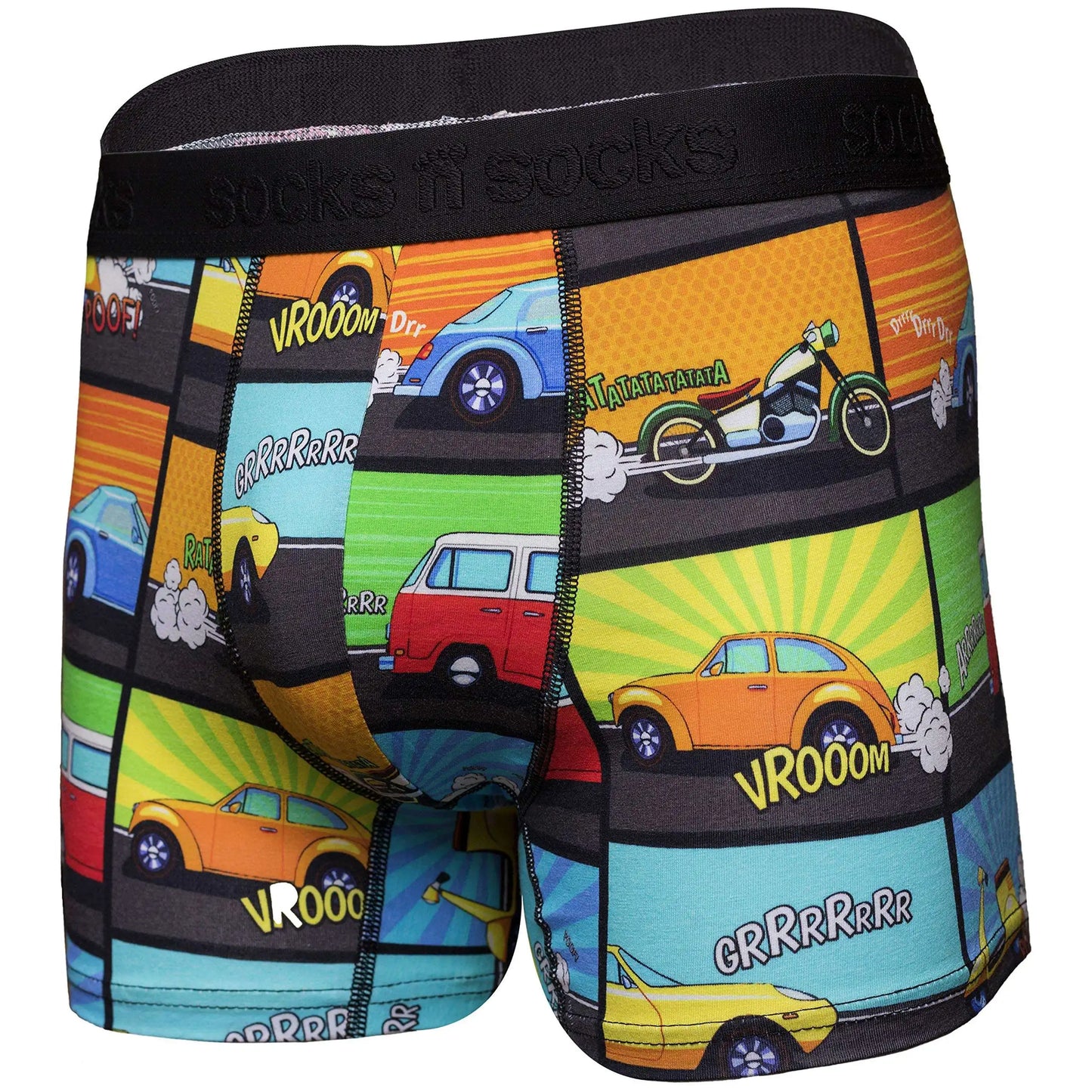 Men Plus Size Breathable Boxer Briefs Regular Fit Polyester Knitted Solid Color Digital Printed Soft Stretch OEM ODM Custom L