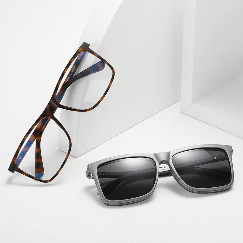 MS 91563 Eyeglasses 2022 New Design Unisex Classic Cilp Magnetic Collection Plastic Fashion Anti-Blue Light Glasses Frame