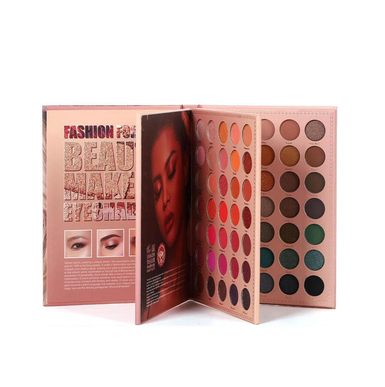 IGOODCO 105-Color Factory Direct Eye Shadow Book Waterproof Pressed Glitter Eyeshadow Stage Performance Shimmer Metallic Fini
