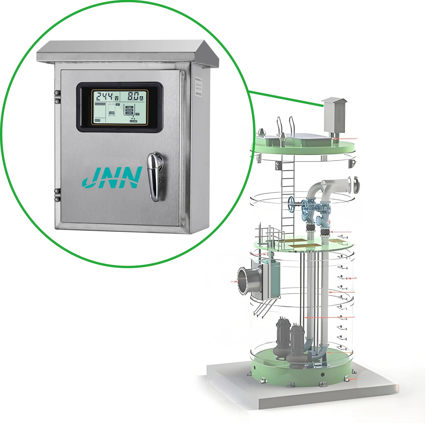 Outdoor High Pressure Water Pump Controller Stainless Steel Self Priming Centrifugal Turbine Pumps 11kw Marine Submerged Boos