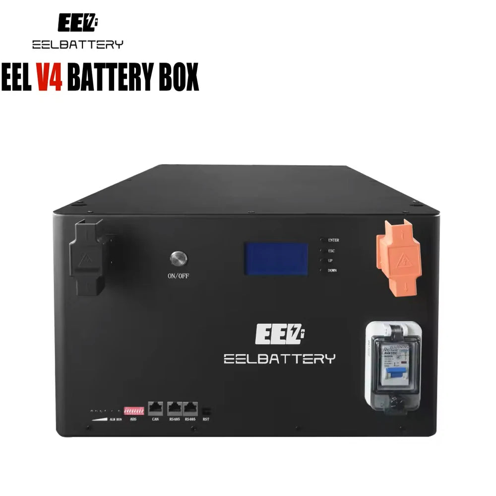 EU Free Shipping EEL V4 51.2V 280ah 15kw DIY Kit with EN BMS 48V Lithium Ion Battery Box for 280ah 302ah 310ah Lifepo4 Batter