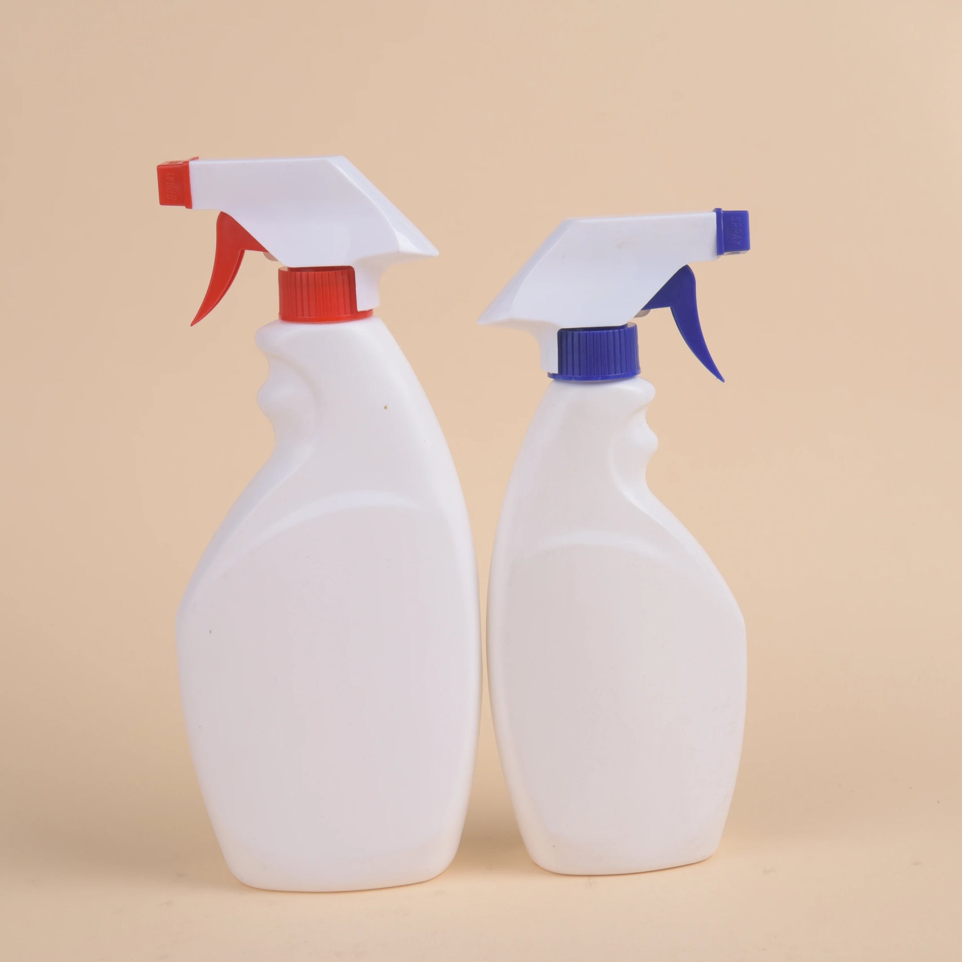 Wholesale 1Liter Recycled White HDPE Plastic Hand Trigger Sprayer Bottles for Household Kitchen Cleaning