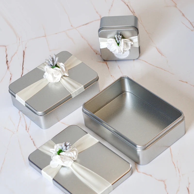 INS Creative Wedding Candy Box Ethnic Style Random Gift Tin Box Holiday Wedding Candy Biscuit DIY Tin Box