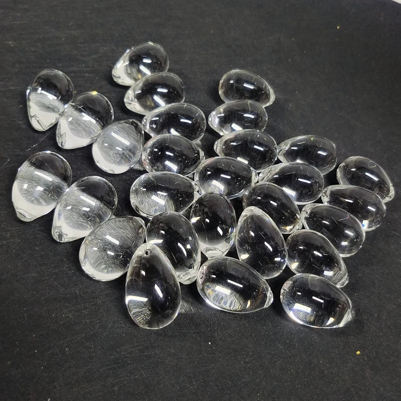 HZ Hot Sale Clear Yoni & Wand Set With Gift Boxes: the Combination for Self-Care Crystal Glass Egg