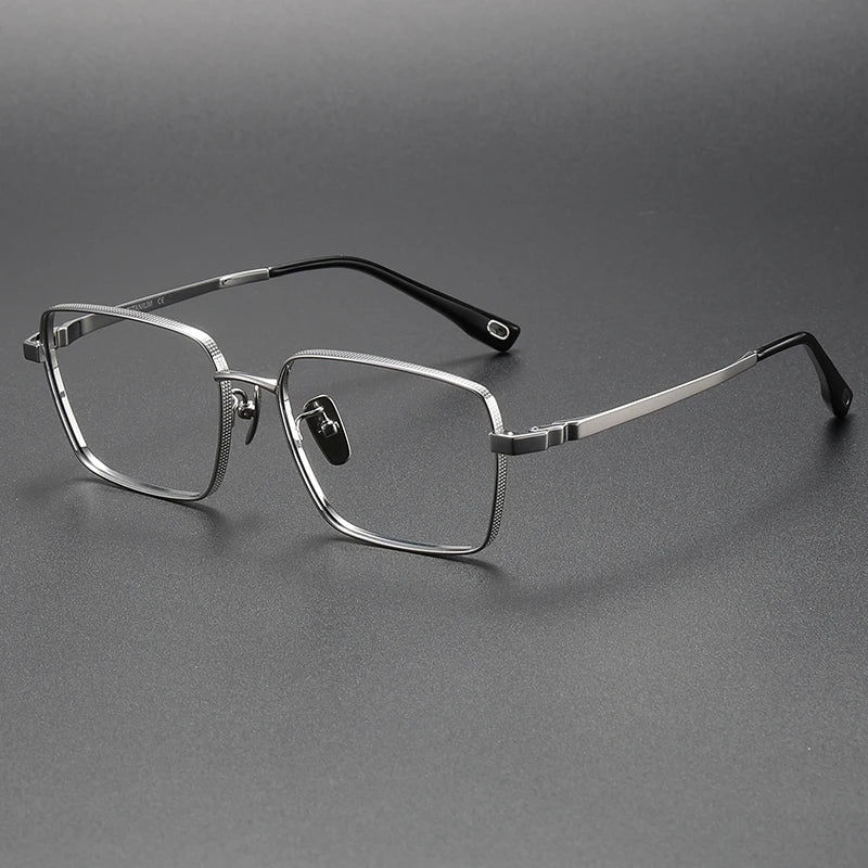 80927 Luxury Ready Stock Ultralight Premium Eyewear Titanium Korean Glasses Frames for Womens Mens